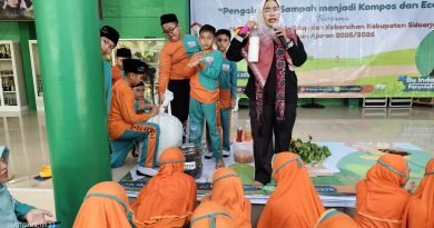 Maksimalkan Pemanfaatan Sampah Organik Jadi Pupuk Kompos Bersama DLHK Kab. Sidoarjo